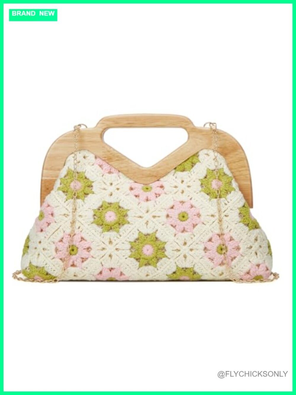 Crochet Summer Beach Bag Macrame Crossbody Hobo Shoulder Bag Handbag